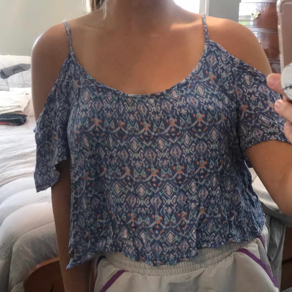 Hollister floral top